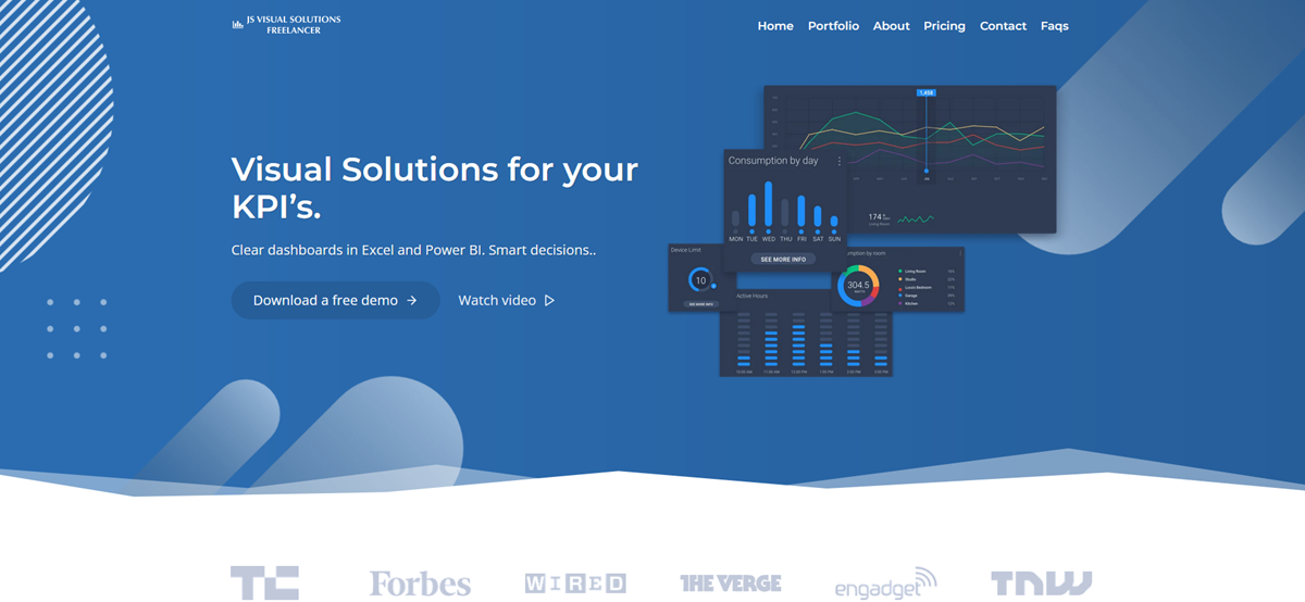 Porfolio Power BI - JS Visual Solutions